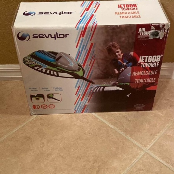 New Rare Sevylor Towable Water jet ski one person - Picture 2 of 4